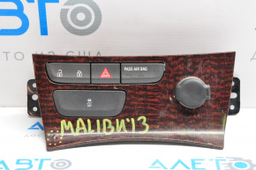 Decorative trim for dashboard Chevrolet Malibu 13-15 poke