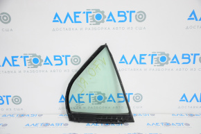 Triangle door glass with seal, rear left, Toyota Camry v70 18-24, green tint