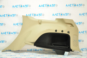 Right arch trim Jeep Grand Cherokee WK2 11-14 beige, broken crepe, whitened plastic, scratches, for dry cleaning