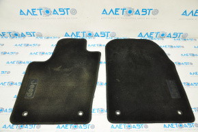 Set of floor mats for Jeep Grand Cherokee WK2 11-16 black cloth
