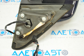 Left side mirror complete Jeep Grand Cherokee WK2 11-18 laredo 5 pins, heated, blue