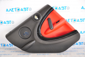 Door trim card rear left Mini Cooper Countryman R60 10-16 black, red insert, scratch