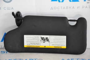 Right visor Mini Cooper Countryman R60 10-16 black, without hook