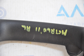 Ceiling handle rear left Mini Cooper Countryman R60 10-16 black, scratches