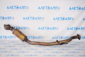 Left exhaust manifold with catalytic converter for Jeep Grand Cherokee WK2 16-17 3.6, for 1 pipe, for 2 pipes