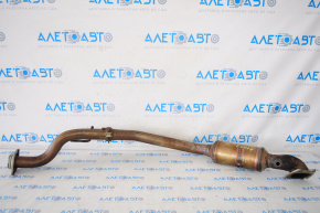 Left exhaust manifold with catalytic converter for Jeep Grand Cherokee WK2 16-17 3.6, for 1 pipe, for 2 pipes