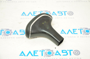 Gear knob Jeep Grand Cherokee WK2 14-15 scratches on leather, peeling coating of the knob
