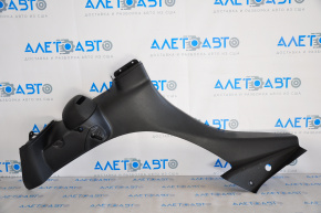 Upper left trunk arch trim Mini Cooper Countryman R60 10-16 black, scratches, broken fastener