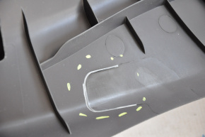 Upper left trunk arch trim Mini Cooper Countryman R60 10-16 black, scratches, broken fastener