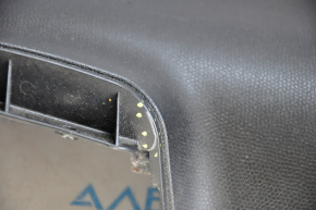 Upper left trunk arch trim Mini Cooper Countryman R60 10-16 black, scratches, broken fastener