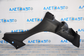 Upper right trunk arch trim Mini Cooper Countryman R60 10-16 black, scratches, broken fastener