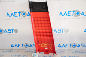 Right center pillar trim Mini Cooper Countryman R60 10-16 red, scratches, broken lid