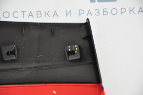 Right center pillar trim Mini Cooper Countryman R60 10-16 red, scratches, broken lid