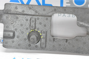 Subaru Outback 10-14 pre-restoration rear bumper absorber, broken guides