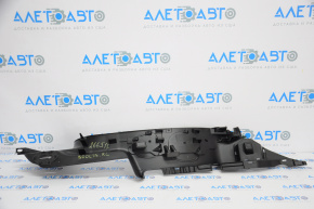 Door sill trim rear left Fiat 500L 14-19 black, worn, missing plug