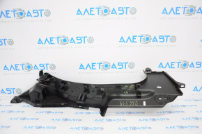 Door sill trim rear right Fiat 500L 14-19 black, worn, missing plug
