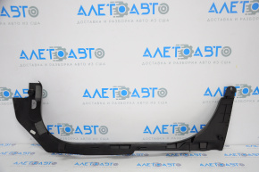 Door sill trim front left Fiat 500L 14-19 black, scratches