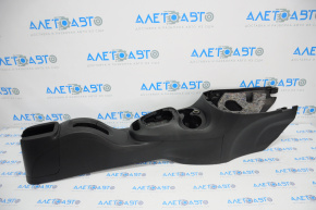 Central console Fiat 500L 14-14 without armrest, black