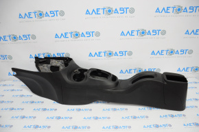 Central console Fiat 500L 14-14 without armrest, black