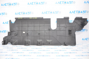 Right underbody protection Fiat 500L 14-19 tears