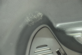 Left arch trim Nissan Rogue 14-18 black, under 2 rows, rubbed, scratches