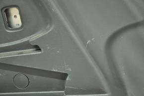 Left arch trim Nissan Rogue 14-18 black, under 2 rows, rubbed, scratches