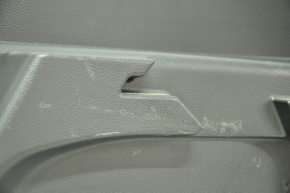 Right arch trim Nissan Rogue 14-16 black, under 2 rows, rubbed, scratches