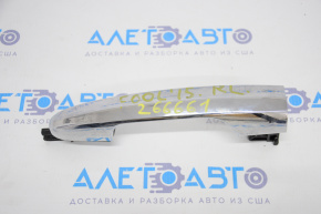 Door handle outer rear left Fiat 500L 14-19 chrome, chrome swollen
