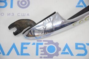 Door handle outer rear left Fiat 500L 14-19 chrome, chrome swollen
