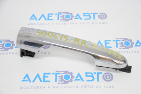 Door handle outer rear right Fiat 500L 14-19 chrome, swollen chrome