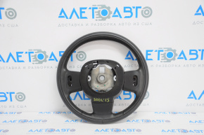 Steering wheel naked Fiat 500L 14-17 leather black