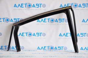 Glass seal with upper molding rear right Chrysler 200 15-17 chrome