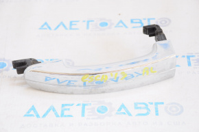 Door handle outer rear left Ford Escape MK3 13-19 chrome