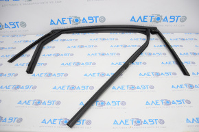 Upper rear right door molding Ford Escape MK4 20-23 matte, with glass seal
