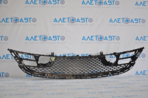 Bumper grille central under fog lights Chrysler 200 15-17 black