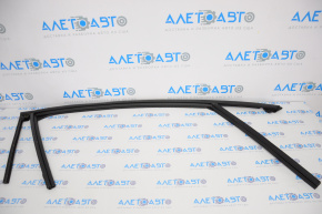 Upper door molding front right Ford Escape MK4 20-23 matte, with glass seal