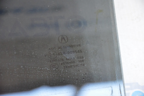 Rear left door glass Acura MDX 14-20