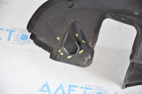 Left side trunk door trim Acura MDX 14-20 on the body, broken fastener