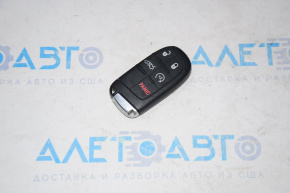 Key Chrysler 200 15-17 with autostart, 5 buttons, worn