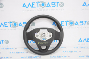 Naked steering wheel Ford Escape MK4 20-23 rubber, black, without buttons