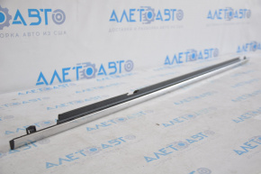 Molding door-glass central rear left Ford Flex 09-19 chrome