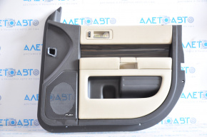 Door trim card front right Ford Flex 13-19 rest, beige with wooden insert