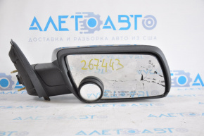 Right side mirror complete Ford Flex 13-19 electric, heated, memory, blind spots, 12 pins, black, raz