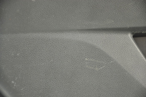 Door trim card rear left Honda Accord 13-15 black with black insert leather, armrest leather, rubbed