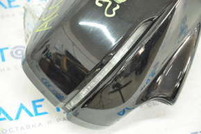 Side mirror right assembly Honda Accord 13-15 12 pins, turn signal, camera, black