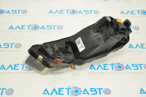 Fog lamp PTF right Honda Accord 13-15 fuel, chrome is worn, fastener is broken, housing is broken