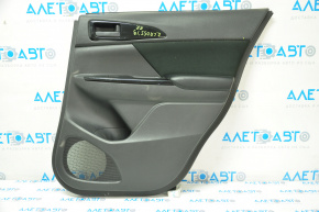 Door trim card rear right Mitsubishi Eclipse Cross 18-20 black, creases