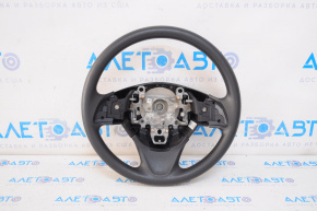 Naked steering wheel Mitsubishi Eclipse Cross 18-24 rubber black