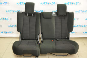 Rear row of seats 2 row Mitsubishi Eclipse Cross 18-20 cloth, black
