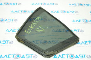 Door glass triangle with seal rear right Mitsubishi Eclipse Cross 18-24